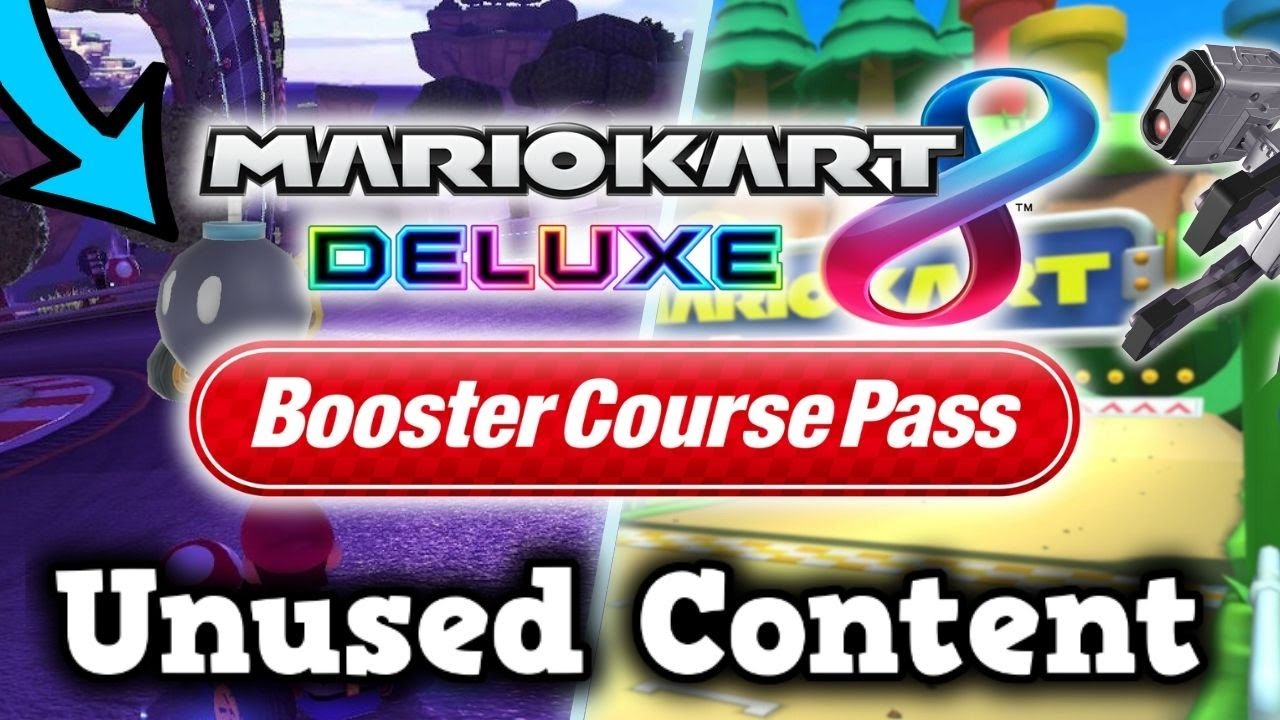 The Cut Content of Mario Kart 8 Deluxe & Booster Course Pass DLC