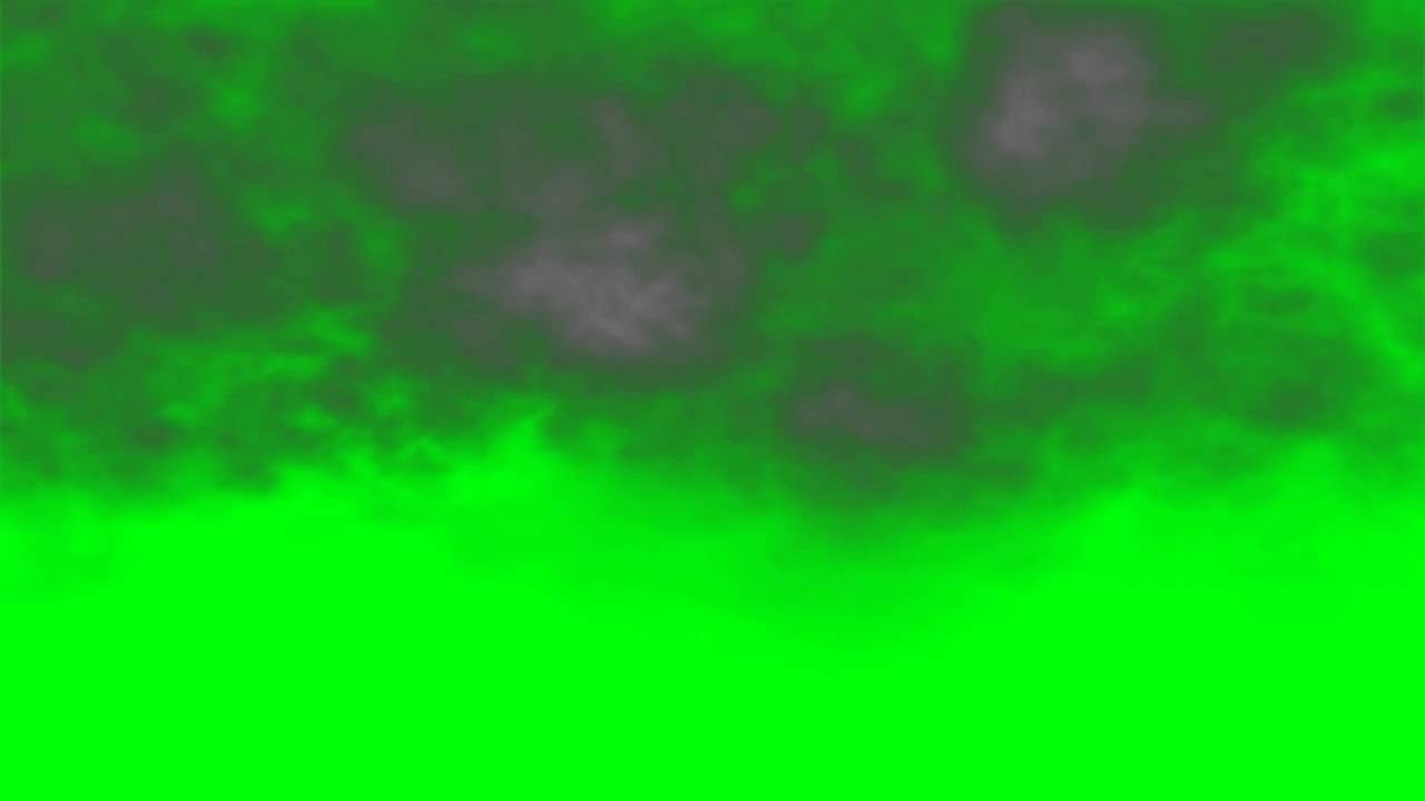 fog animation in green screen free stock footage