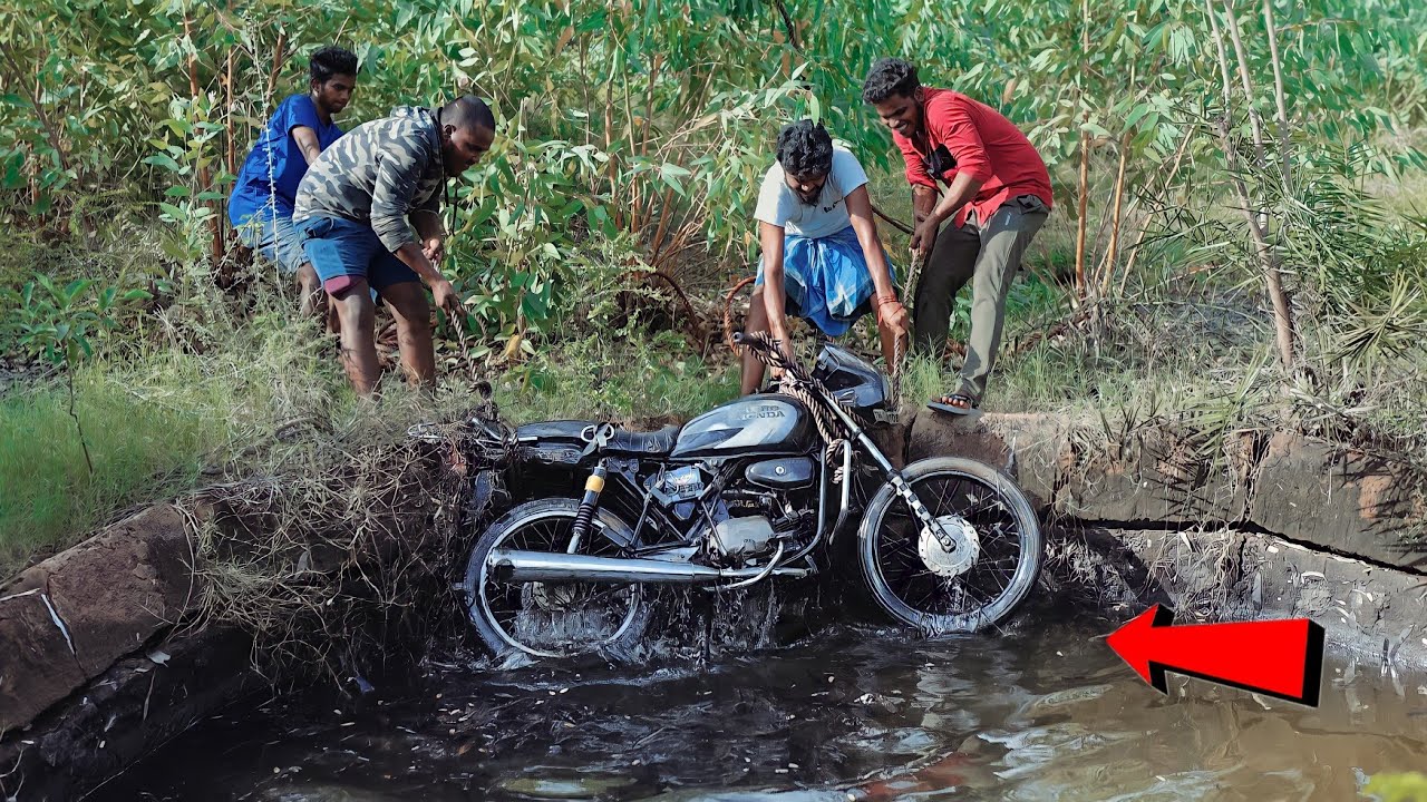 After 3 Months My Bike in Underwater..... Water Will Save My Bike ?...😐