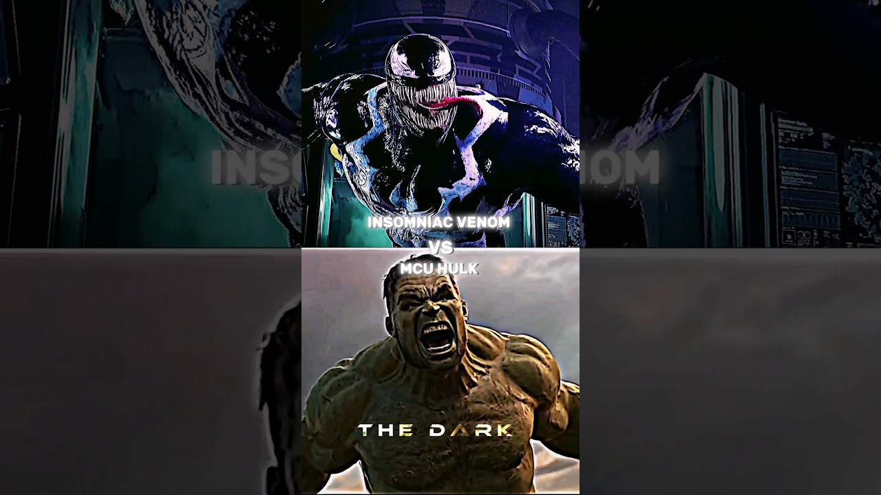 Insomniac Venom vs Mcu Hulk