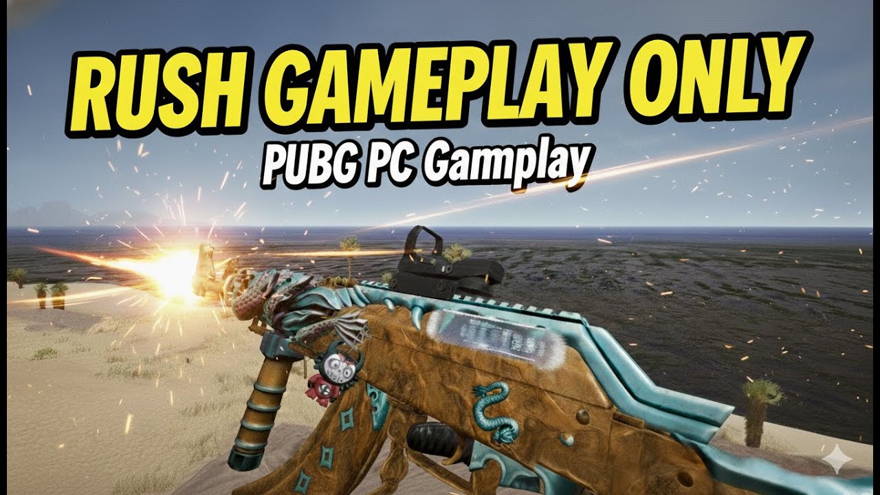 RUSH GAMEPLAY | PUBG PC LIVE | BULLA GAMING