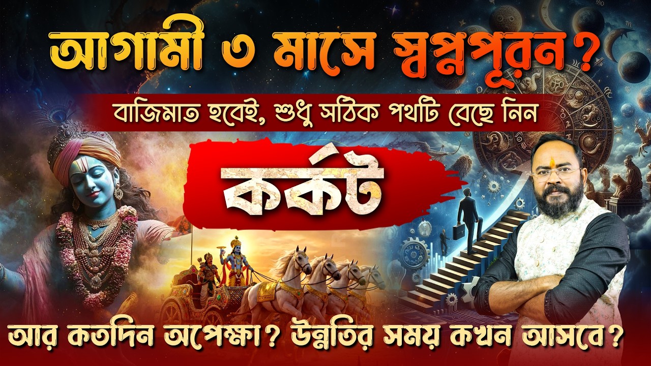 কর্কট রাশি: আগামী ৩ মাস উন্নতির সেরা পথ! ♋ Cancer Career & Wealth Prediction 2026 | Santanu Dey