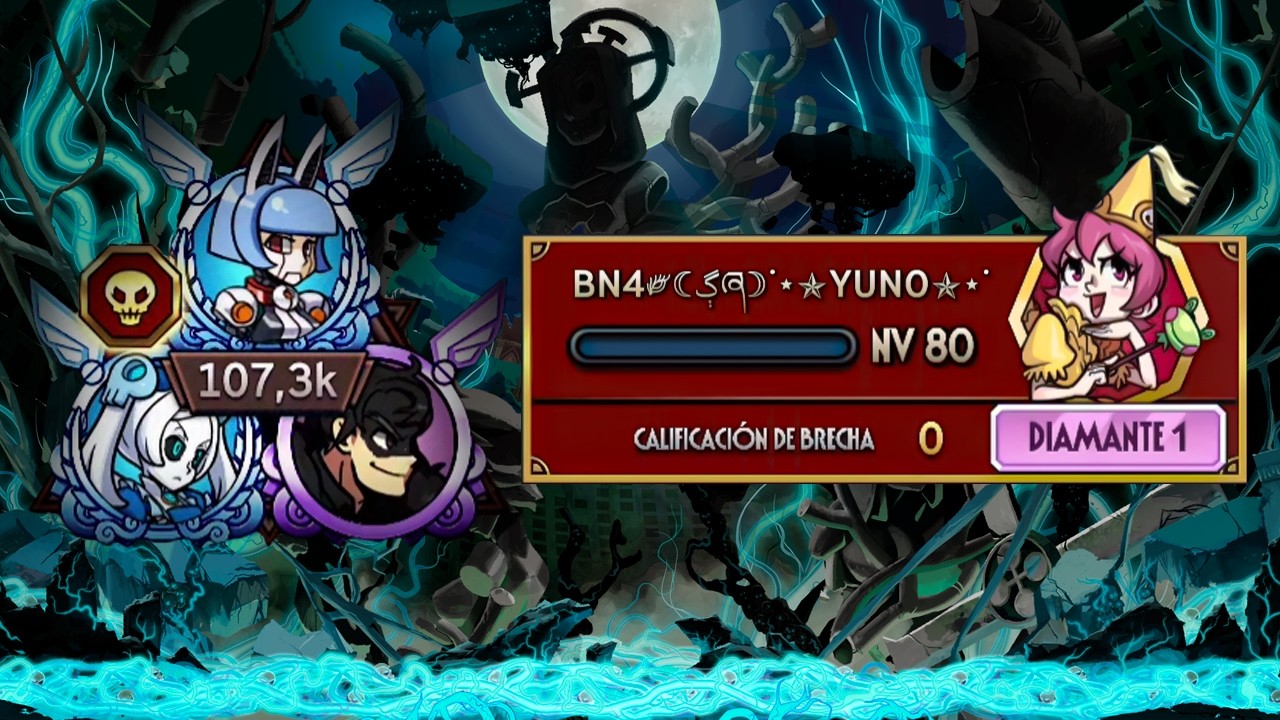 Rift Battle vs BN4༗☾ڳཞ☽˙⋆✯YUNO✯⋆˙, Skullgirls Mobile