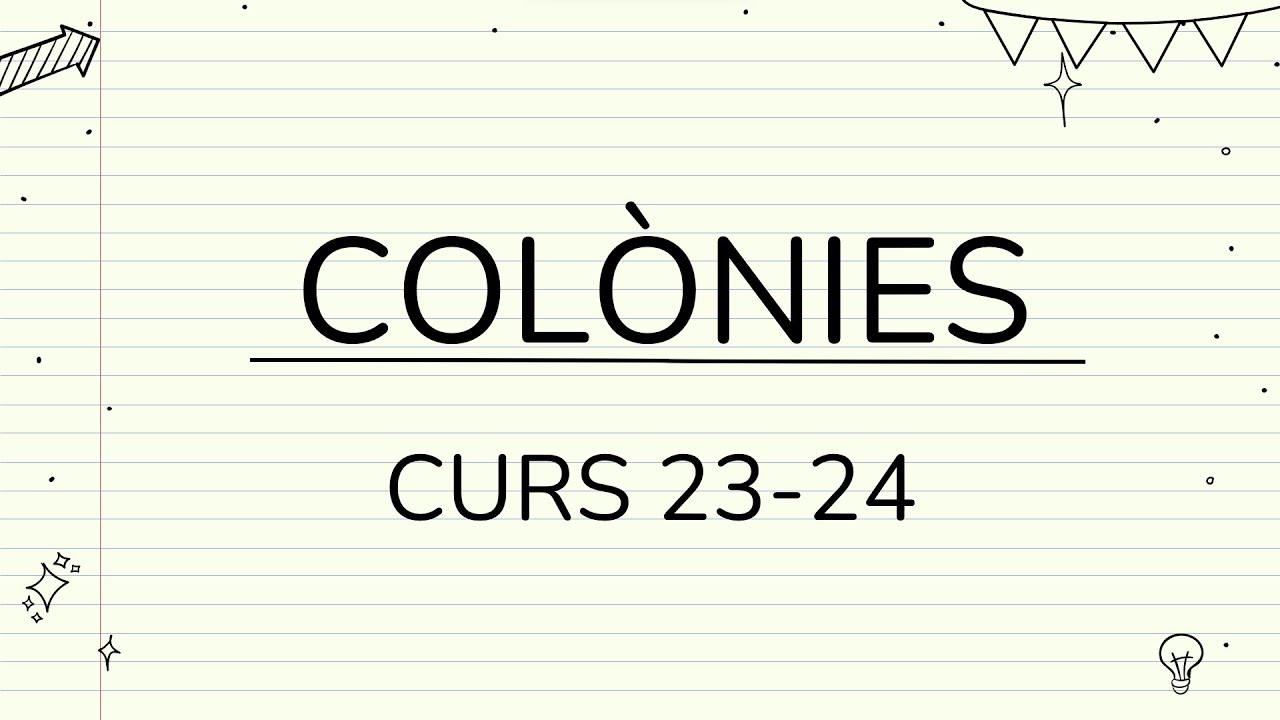 COLÒNIES 23-24