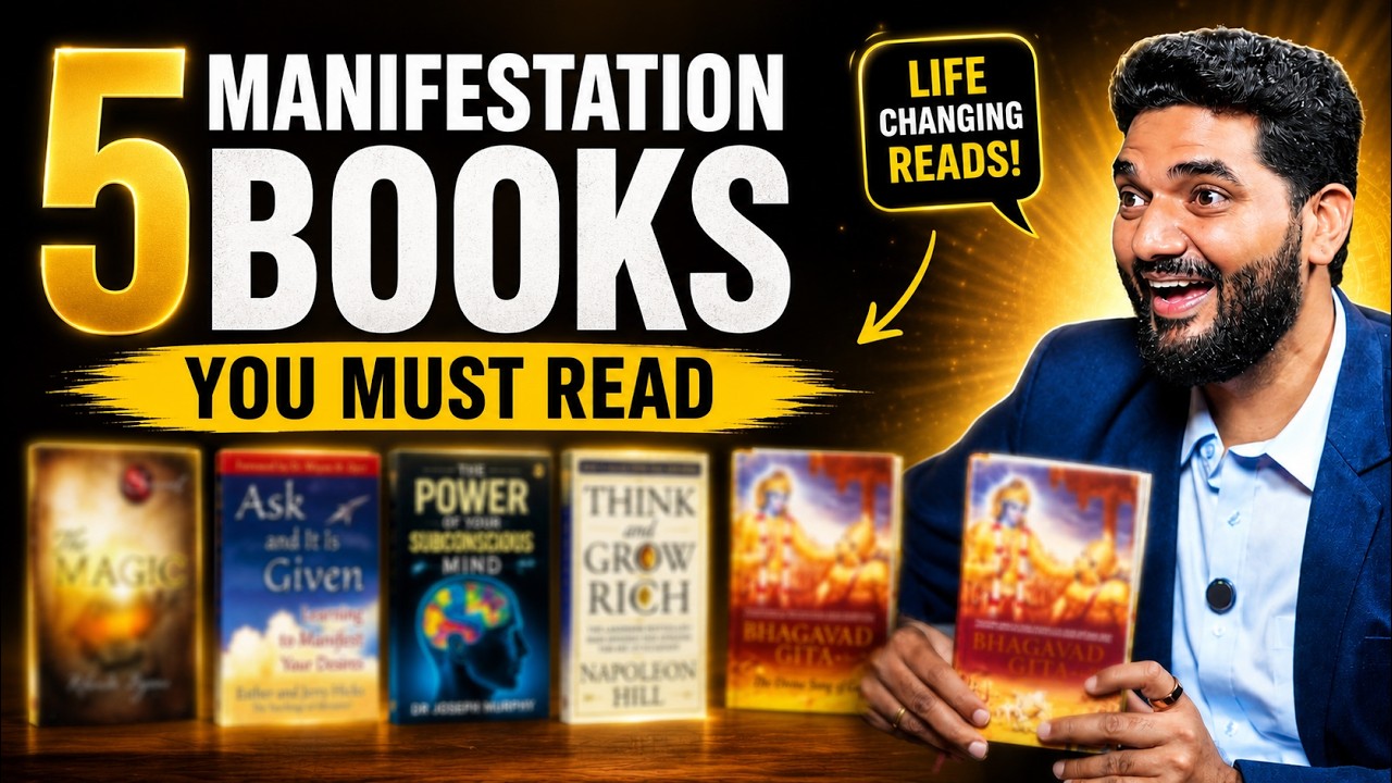 Manifest Anything Faster: 5 Manifestation Books You Must Read in 2026
