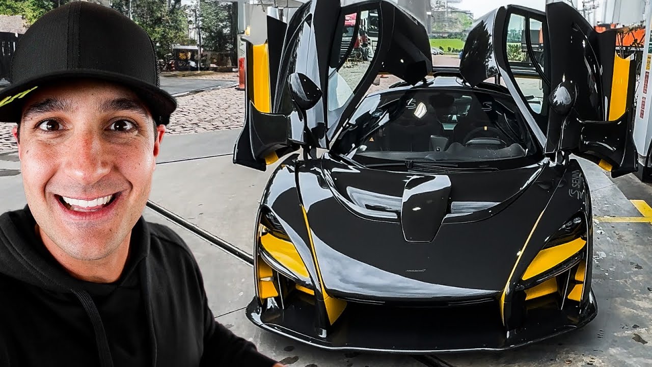 QUANTO CUSTA PARA ABASTECER A MCLAREN SENNA NO BRASIL 🇧🇷 * ACELERANDO TUDO *