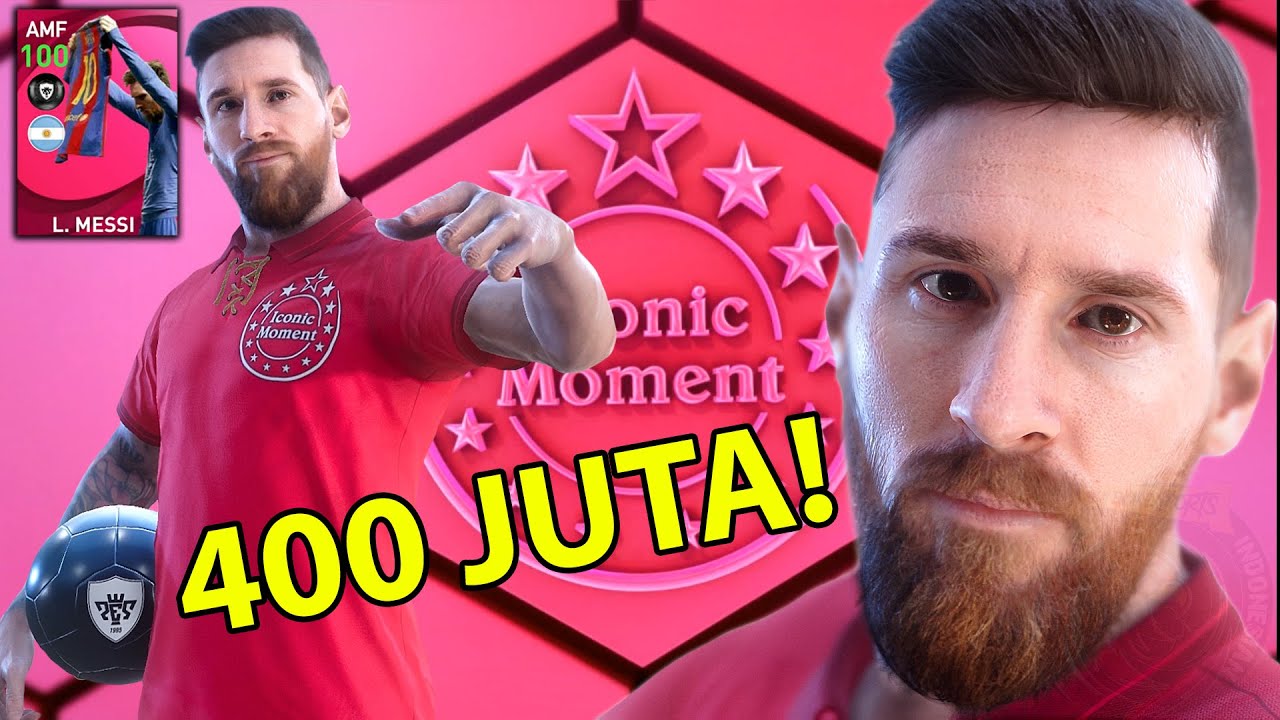 MESSI ICONIC HADIAH TERINDAH DARI KONAMI! BANTAI LAWAN PAKE GOCEKAN MAUT TANPA AMPUN! BIKIN NGAKAK!
