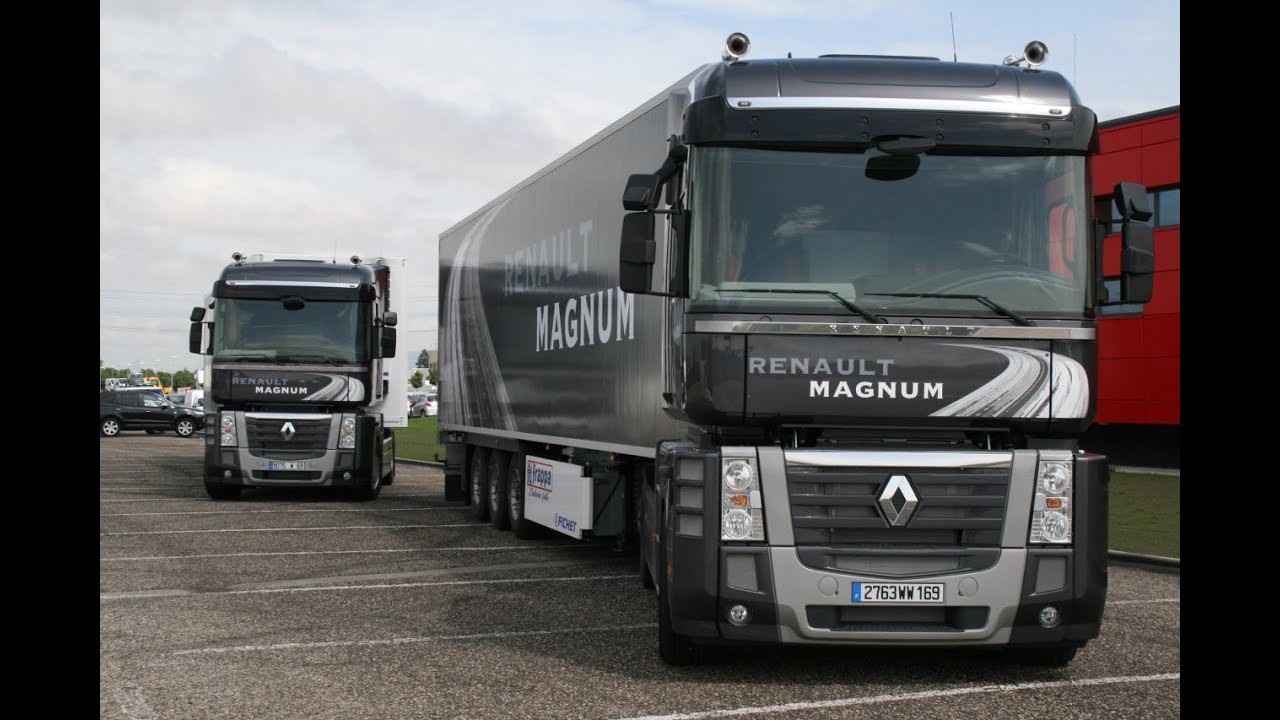 Balade en camion Renault Magnum Excellence - Gopro Session.