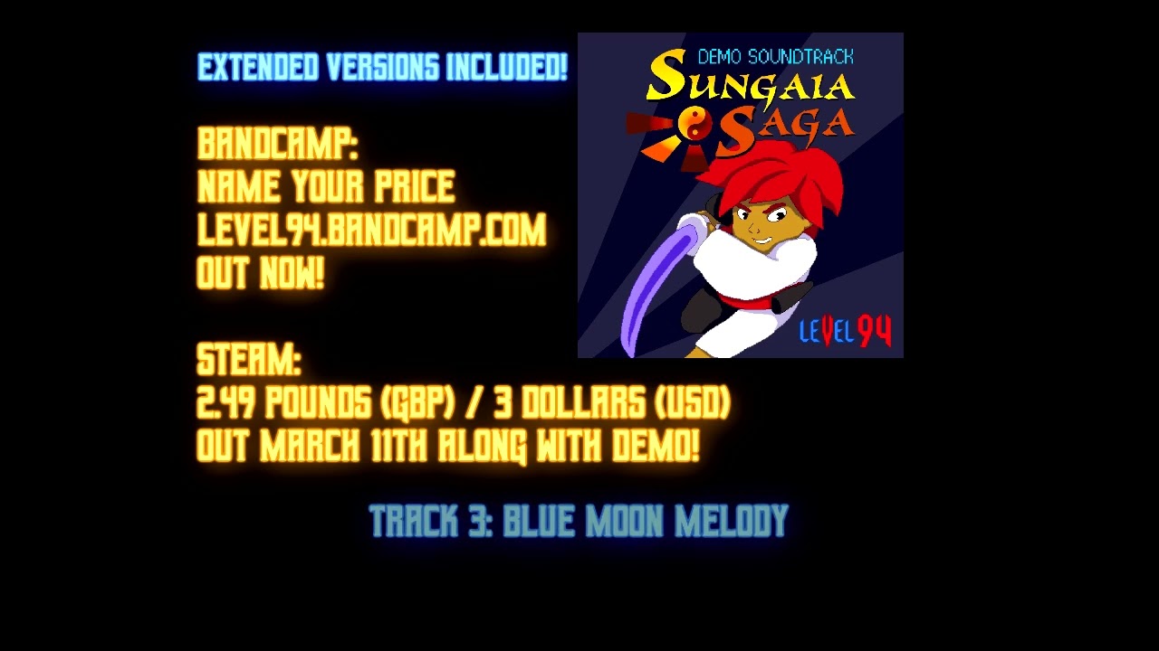Sungaia Saga Demo Soundtrack Announcement/Preview