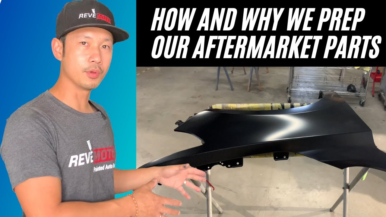 How and Why we prep aftermarket parts | ReveMoto Painted Parts Process