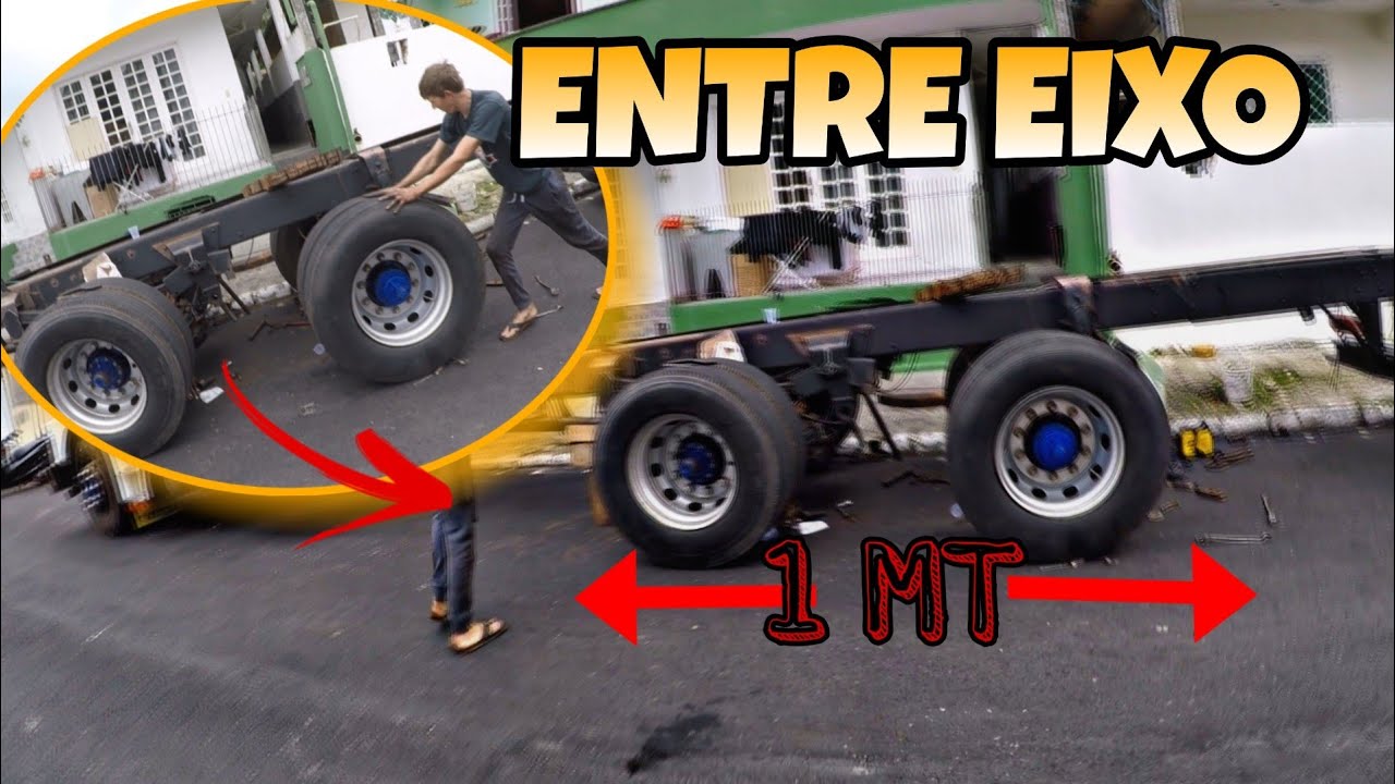 AFASTAMOS O ENTRE EIXOS DA SCANIA 112