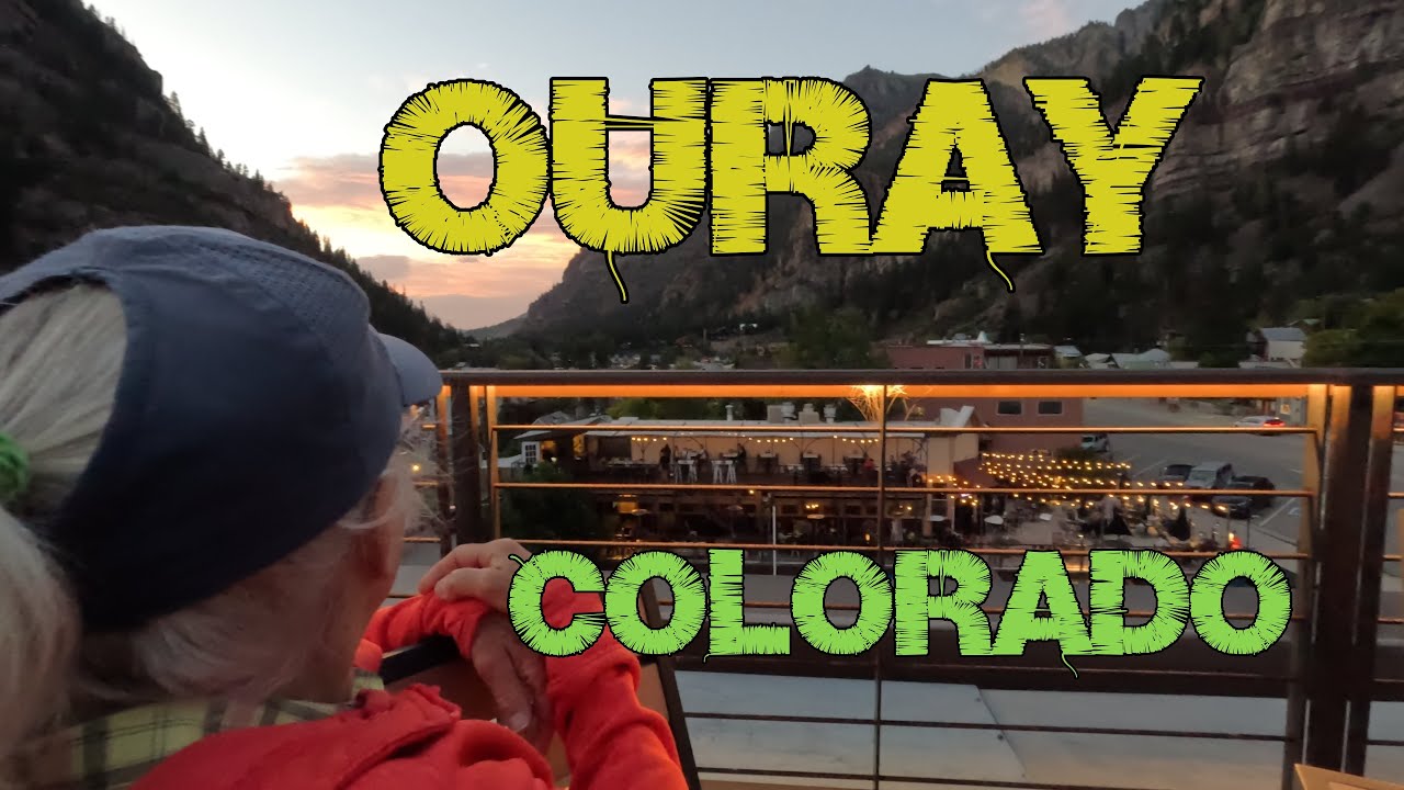 Ouray Colorado hiking camping in a van RV
