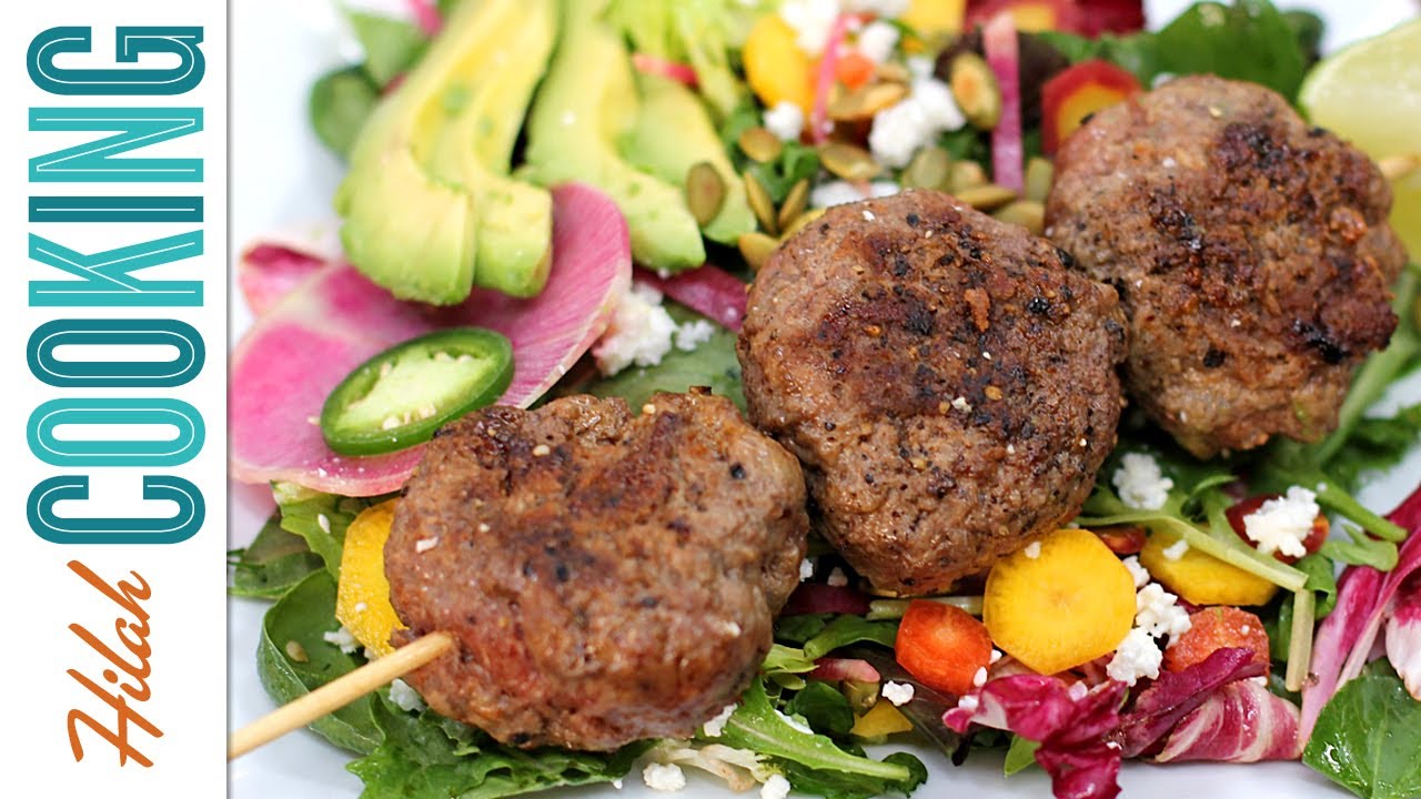 How to Make Mini-Burgers! Hilah Cooking