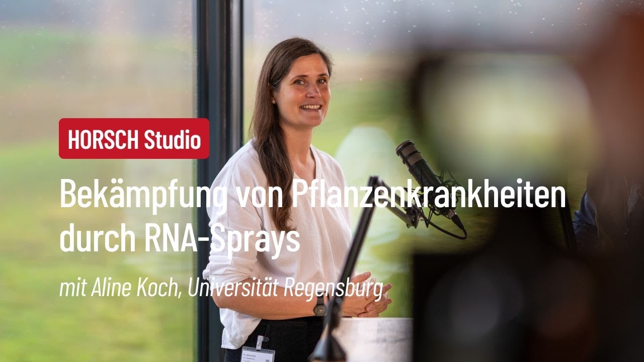 Nachhaltige und spezifische Bekämpfung von Pflanzenkrankheiten durch RNA-Sprays