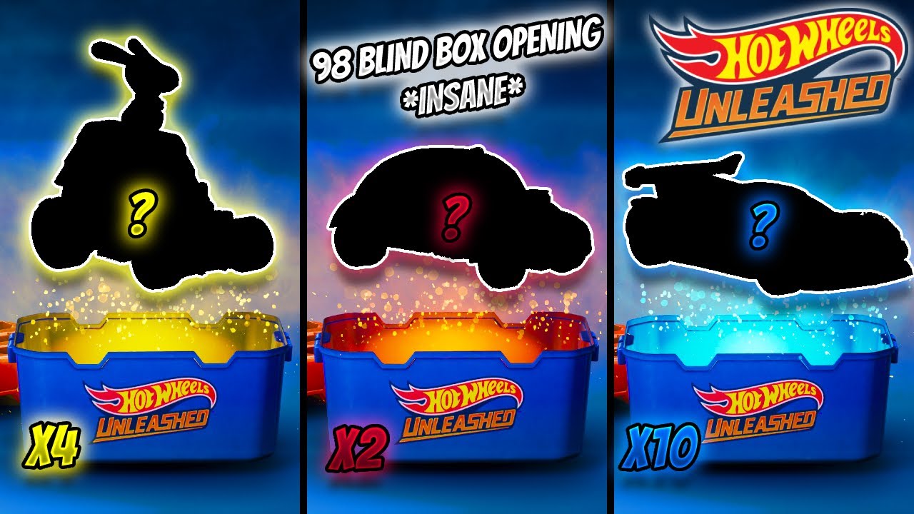 Распаковка набора Hot Wheels Unleashed 98! Лучшая распаковка в истории!