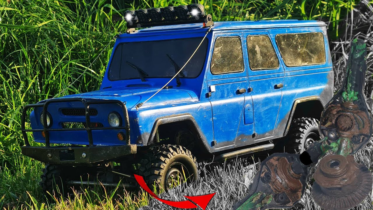 10 лет эксплуатации УАЗа. Полный разбор, смотрим, что внутри!😮Axial SCX10 4x4