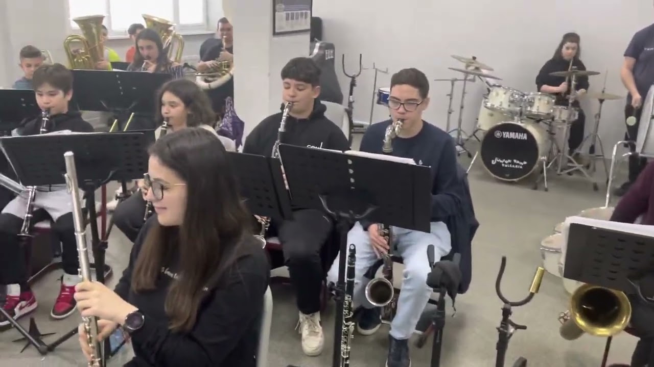 Getaway - Peter Cor & Belond Talor, Arr. Paul Murtha - Junior Band репетиция