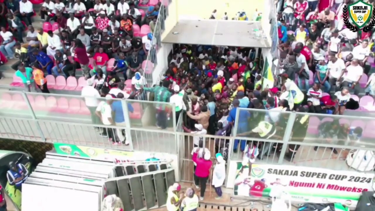 See How Gov Sakaja Arrived at Dandora Stadium for his Super Cup 2nd Edition!