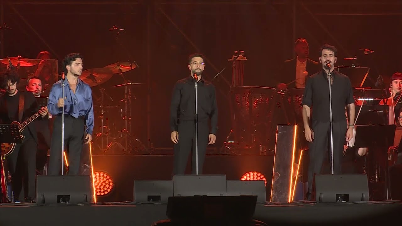Catania: Il Volo in concerto a Villa Bellini