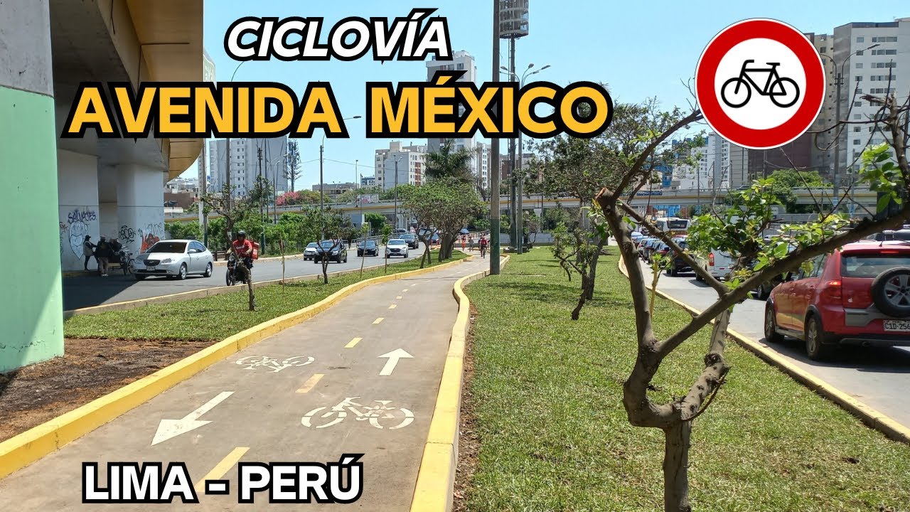 Así luce la ciclovía financiada por Alemania en Avenida México | La Victoria | Lima Perú 2024
