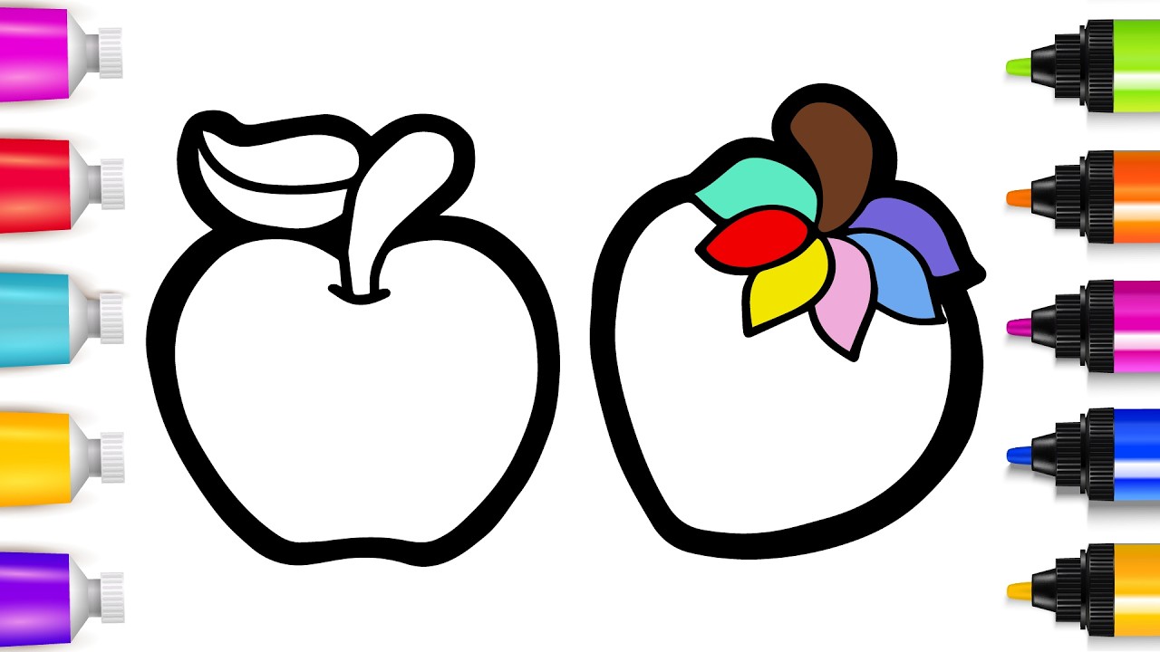 How to Draw a Apples and Strawberries in just minutes | Easy Step by Step