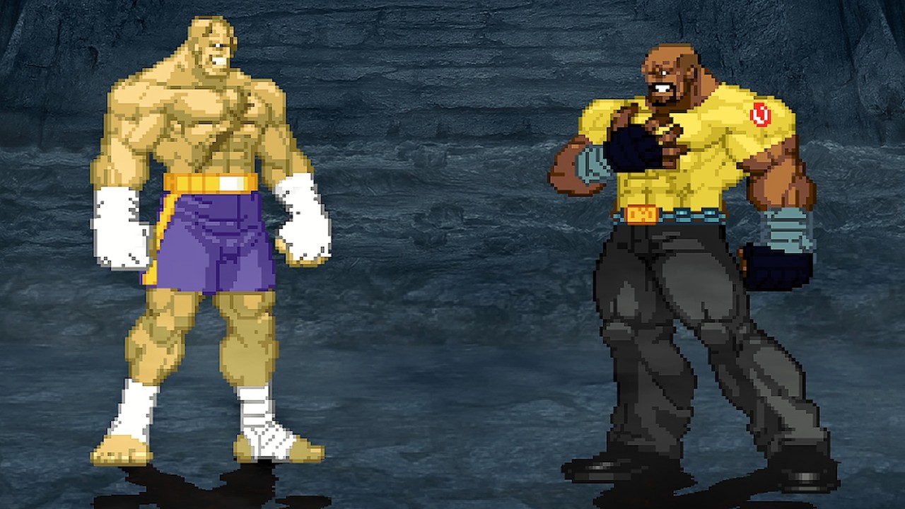 Sagat Vs. Luke Cage - The Power Man