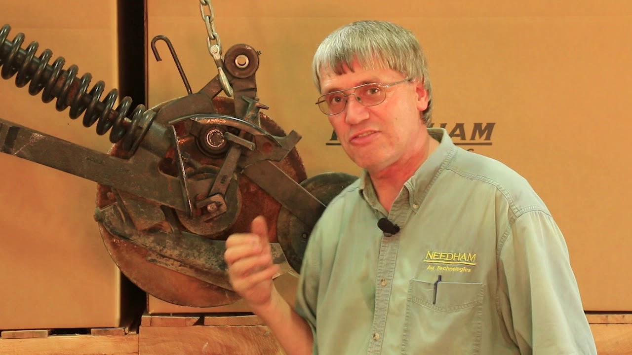 Needham Ag - Depth Adjust Arm Seizing And How To Fix It on John Deere 60 and 90 Series Openers.