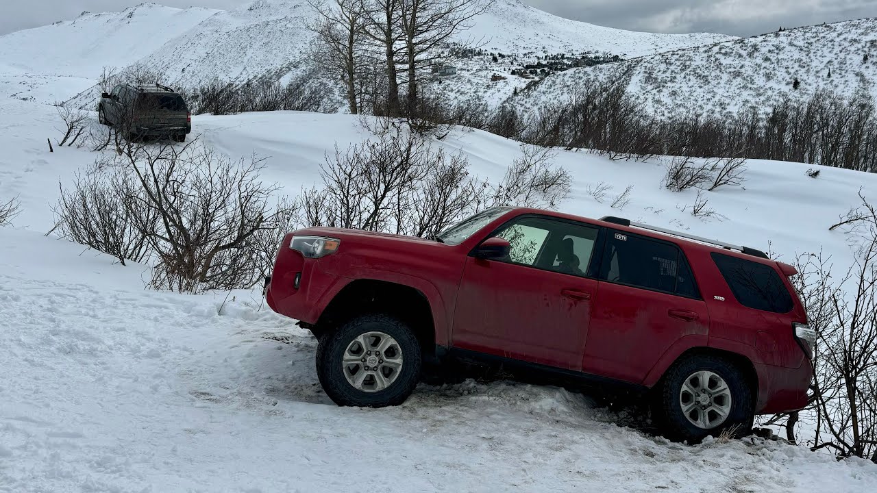 TOYOTA 4RUNNER ЗАСТРЯЛА НА ГОРНОМ СКЛОНЕ | ЗИМНЕЕ ВОССТАНОВЛЕНИЕ В АНКОРИДЖЕ