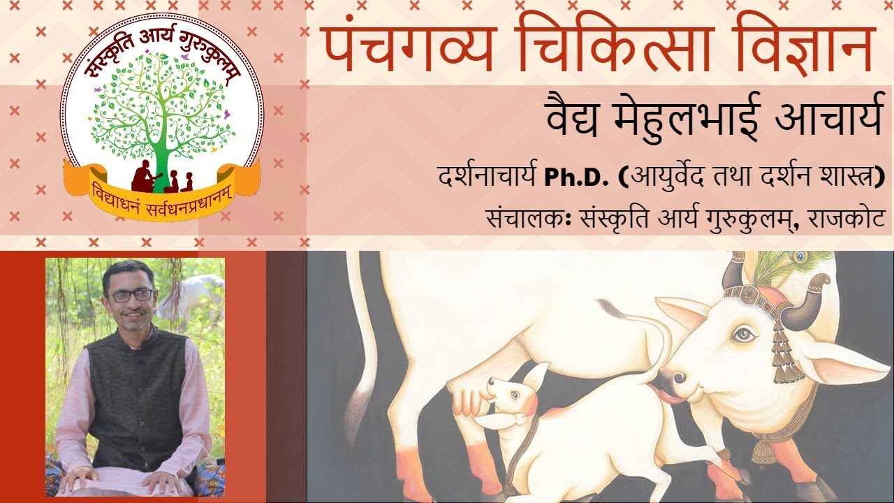 पंचगव्य चिकित्सा विज्ञान । Panchagavya Chikitsa Vigyan | Vaidya Mehul Acharya | Live Meeting