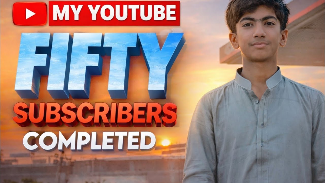 i gain my 50 subscribers 😍  | 
