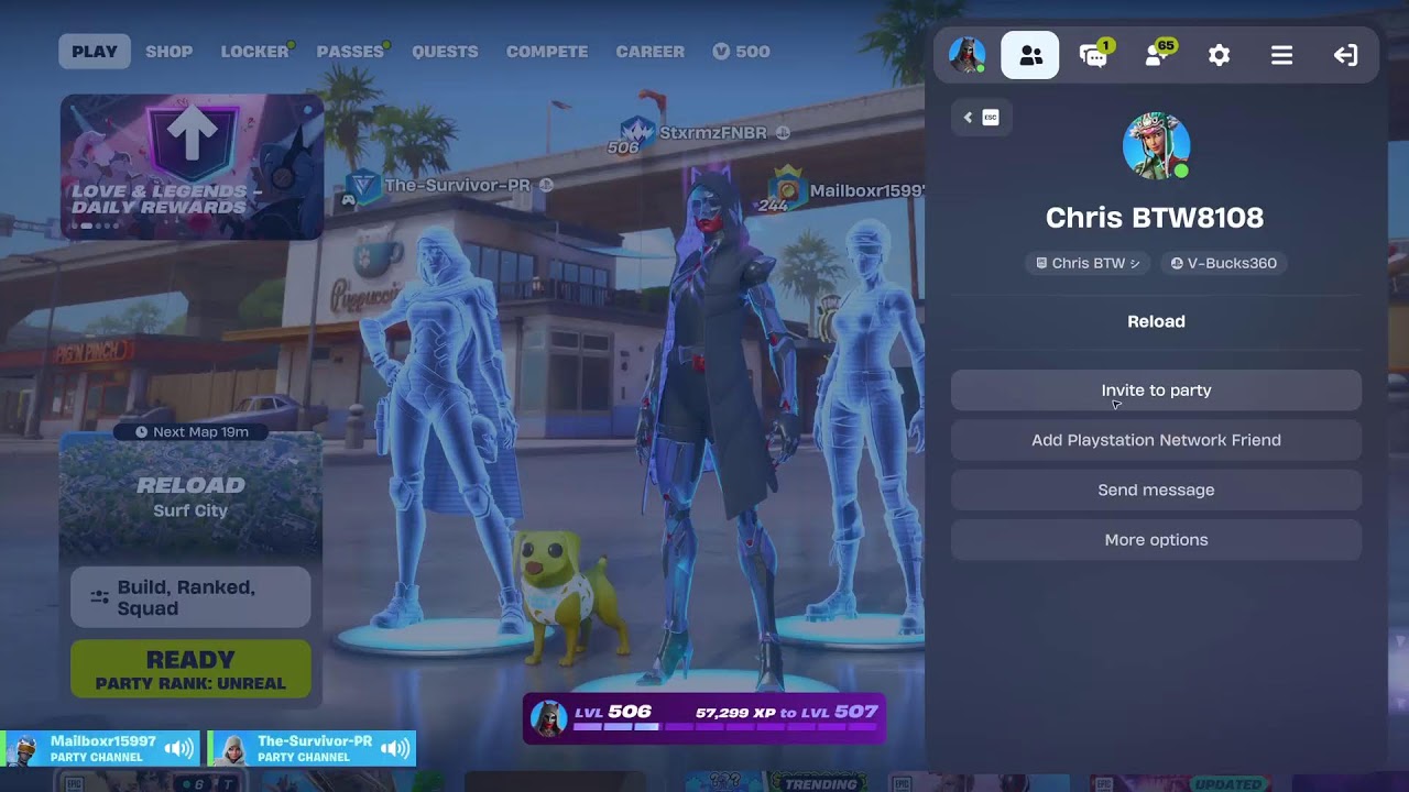 Fortnite Gameplay Playing With Viewers