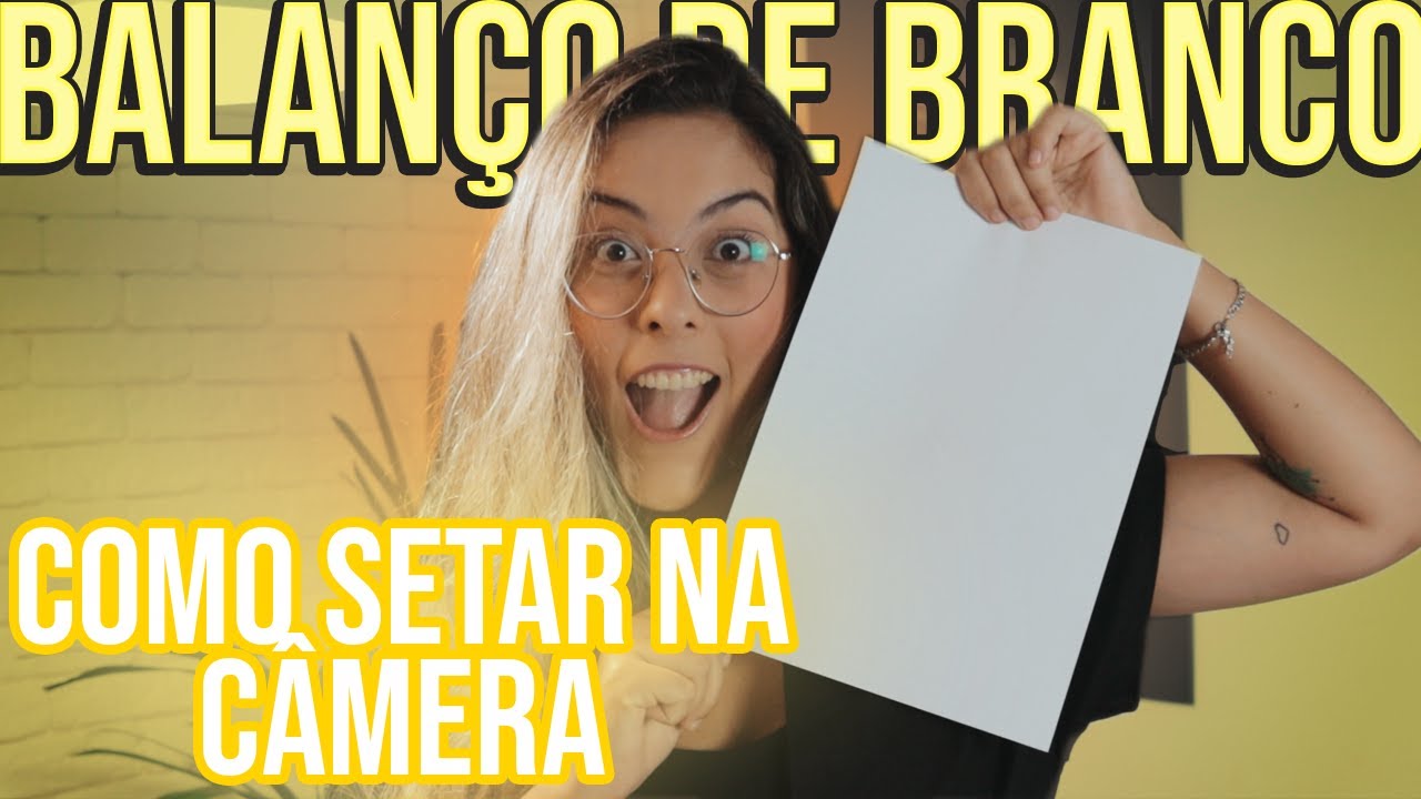 BALANÇO DE BRANCO CORRETO NA CANON SL3!