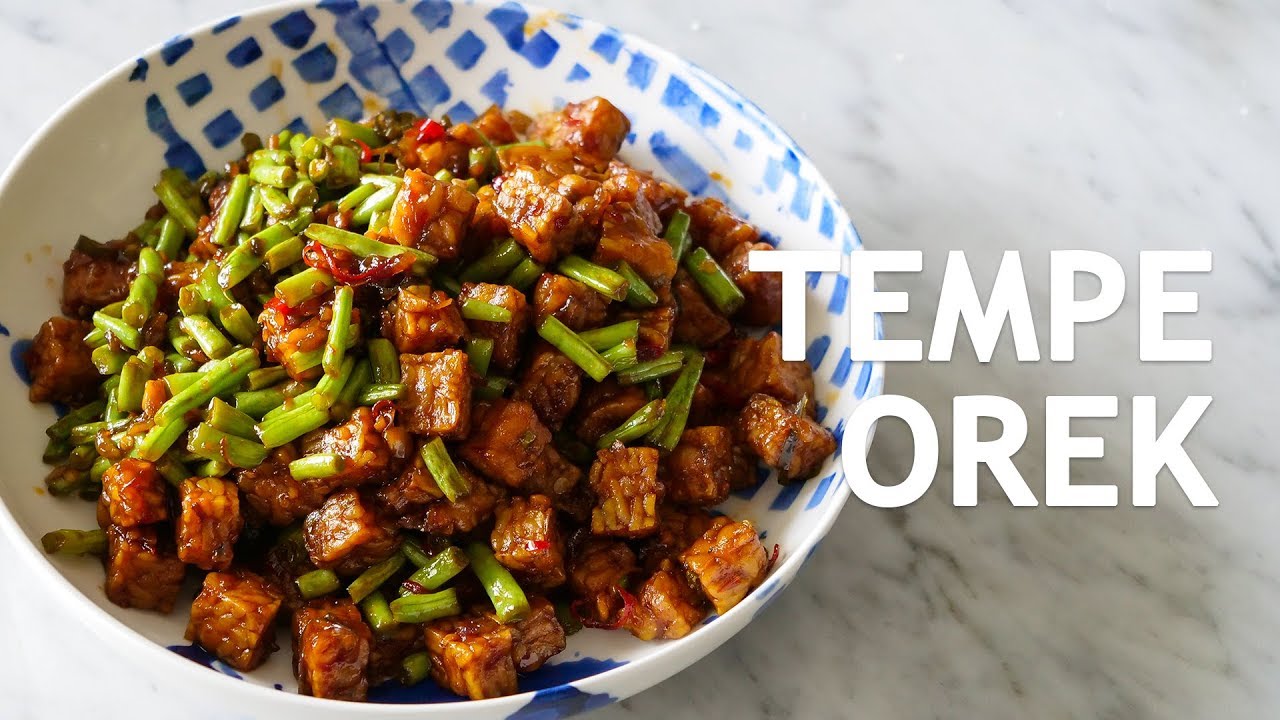 MAKANAN RAKYAT INDONESIA - TEMPE OREK!!! - RESEP TEMPE OREK