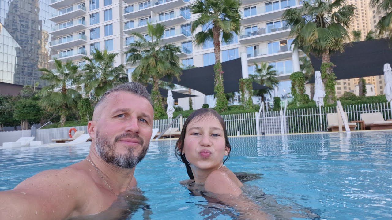 Czy można lepiej zacząć dzień? / JBR beach Dubai 
