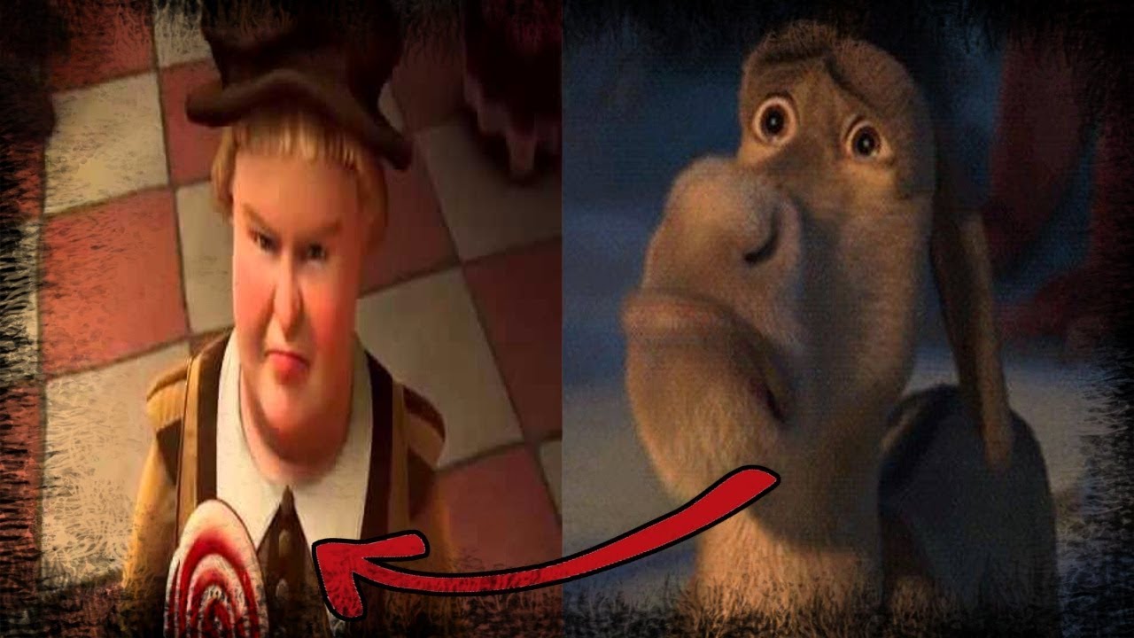 El OSCURO SECRETO de SHREK ¿BURRO era un NIÑO?