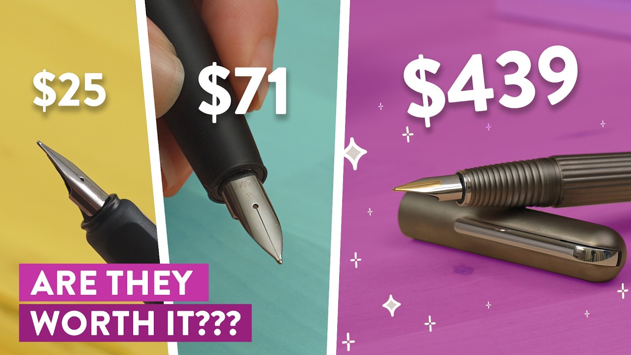 $ 25 vs. $439 LAMY Fountain Pen!? What's the Difference? 🤔