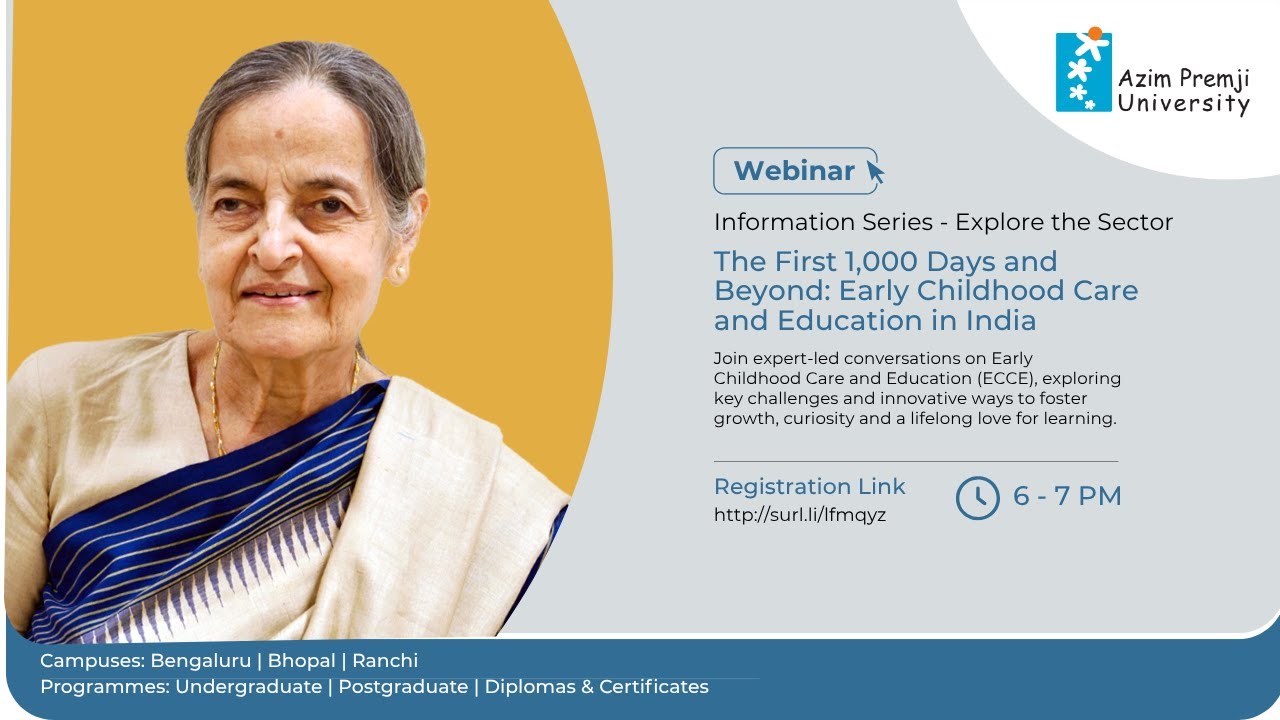 Episode 13 | The First 1,000 days and Beyond: ECCE in India | Zakiya Kurrien