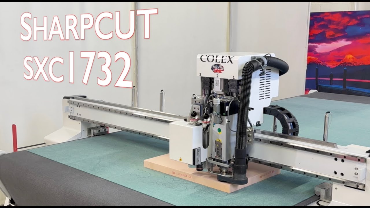 Colex Sharpcut SXC1732 Flatbed Cutting System | Speed & Versatility