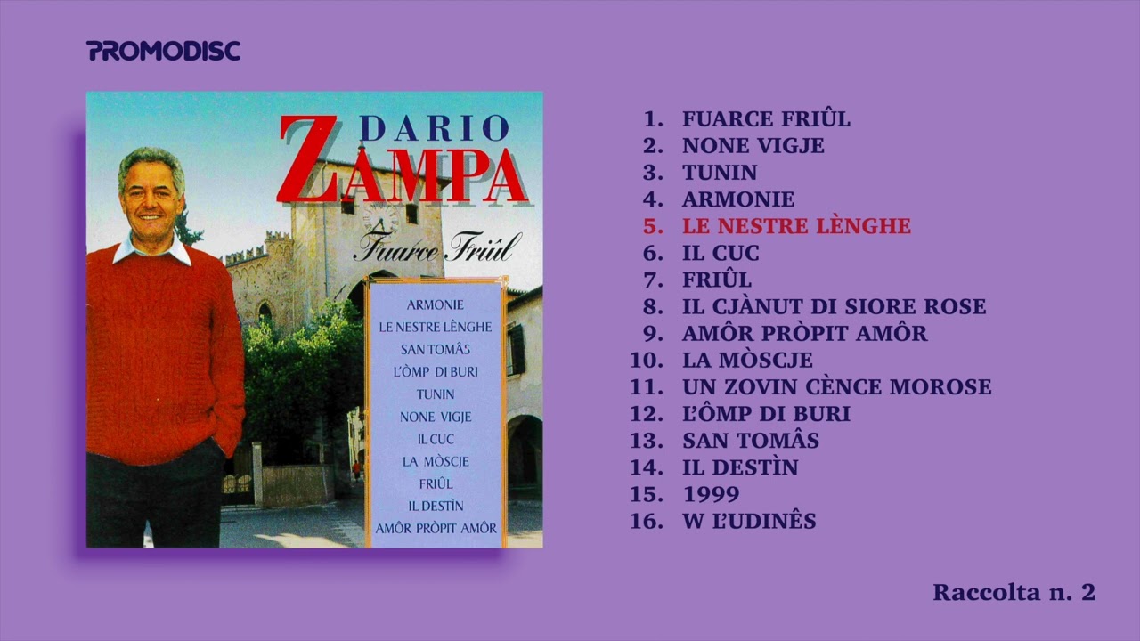 LE NESTRE LÈNGHE - Dario Zampa (Raccolta n.2)