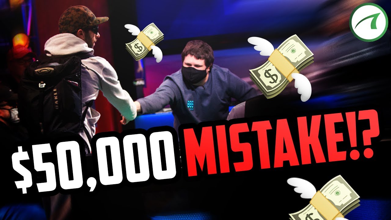 2020 WSOP Main Event | $50,000 MISTAKE?!