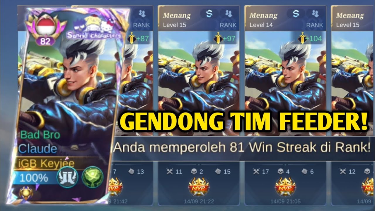 UPDATE! TIPS FAST FARMING CLAUDE KETIKA KONDISI KALAH (AUTO COMEBACK) - MLBB