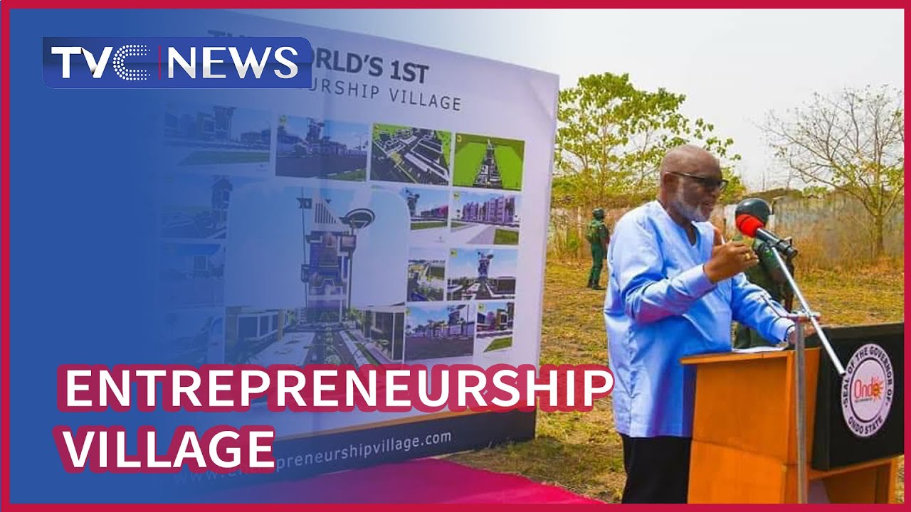 AYE performs ground breaking of Entrepreneurs village in Ondo