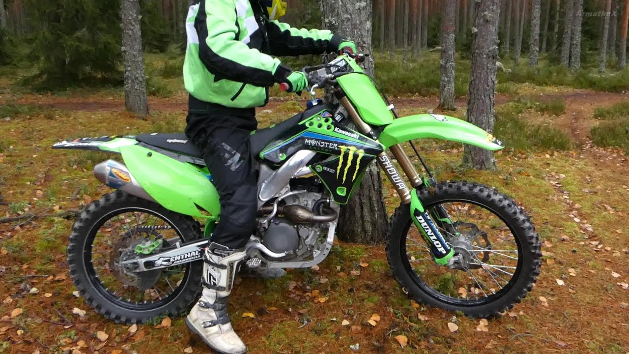 Kawasaki KX250F - Ripping 4-Stroke Power & Sounds (Raw)