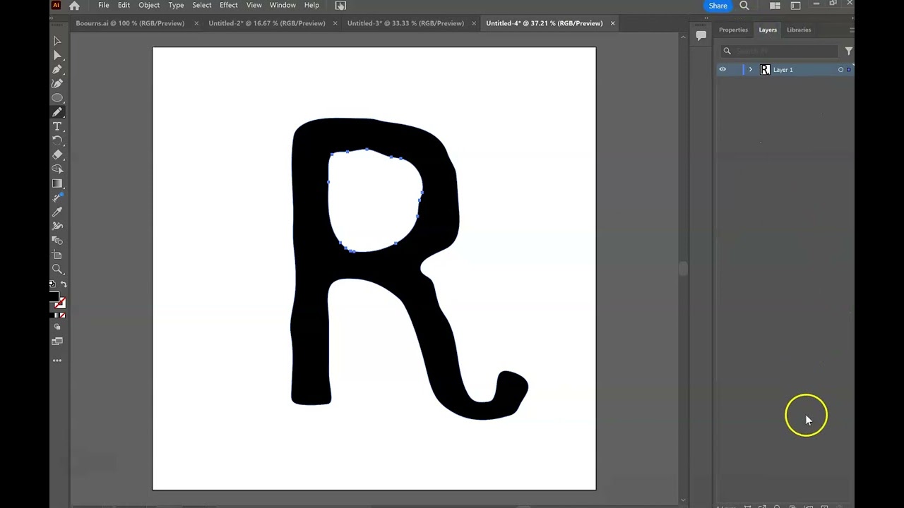 Illustrator - Creating custom fonts