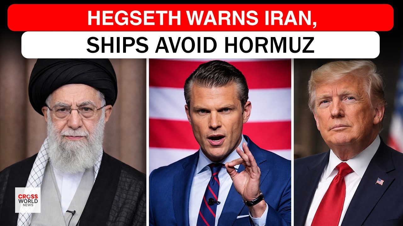 UPDATE: US warns ships away from Hormuz as Hegseth puts Iran on notice
