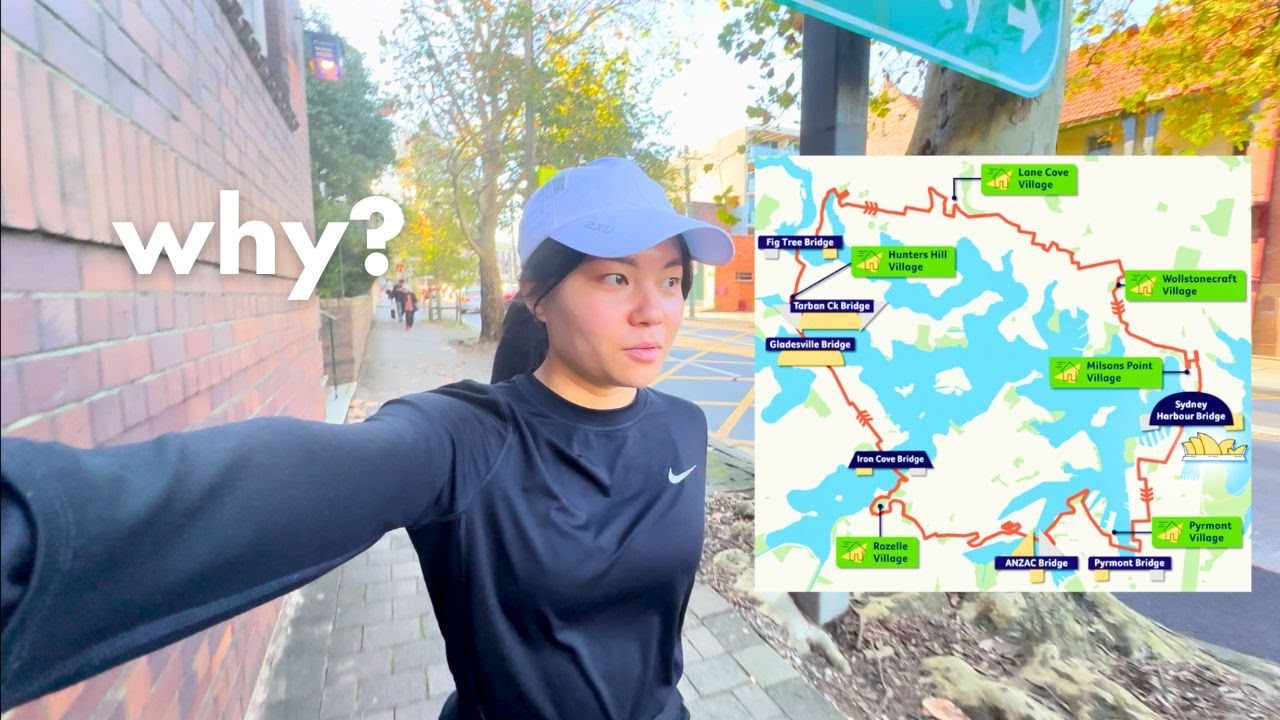 running 30km around sydney’s best sights 🇦🇺