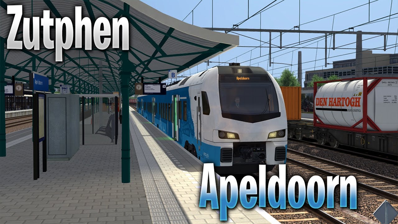 Deze trein rijd normaal nooit hier!! - Train Simulator 2021