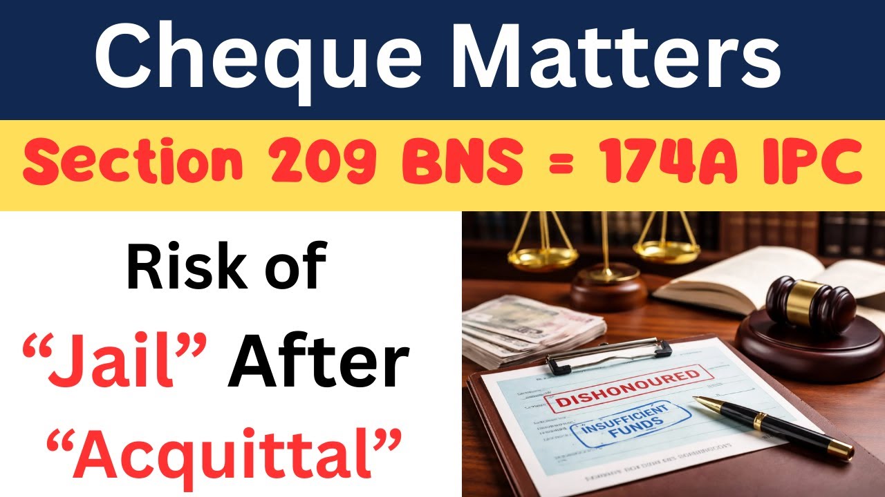 Section 209 BNS Explained | Non-Appearance After Court Proclamation | New Criminal Law 2023