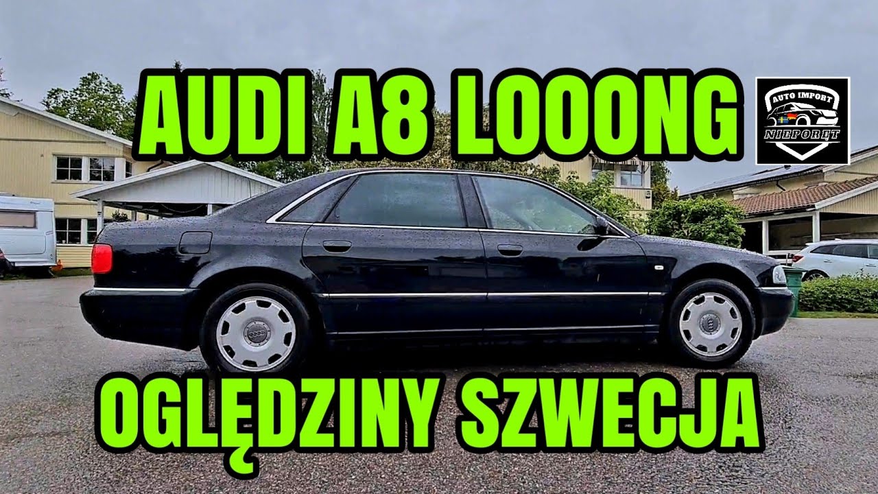 Oględziny SZWECJA ‼️🇸🇪 AUDI A8 D2 LONG ✅️ 4.2 V8 310KM ✅️ A8L ✅️ 162000km ✅️
