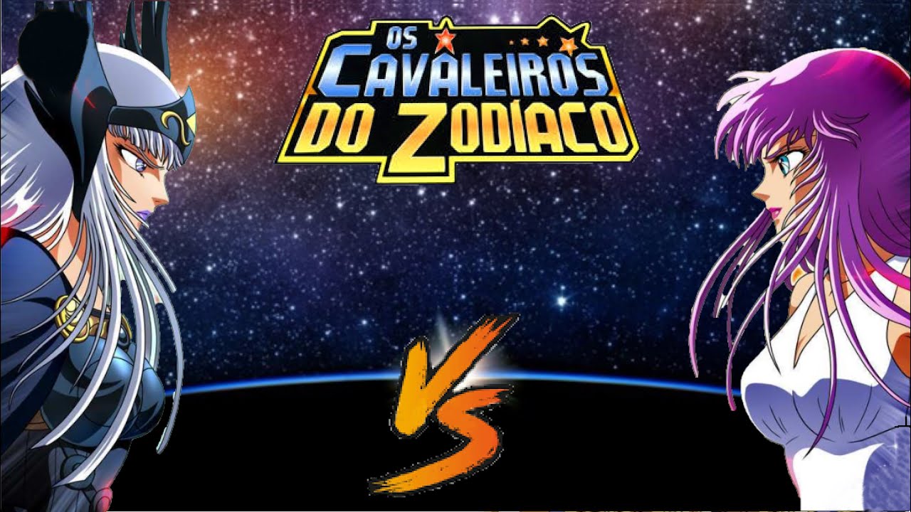 Hilda de Polaris vs Saori A Deusa Atena - Os Cavaleiros do Zodíaco: Alma dos Soldados
